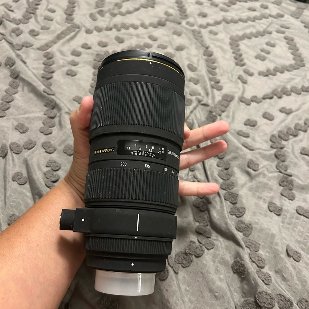 Sigma Beauty Black and Gold Camera Lens
